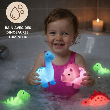 DinoSplash™ – Dinosaures lumineux pour le bain