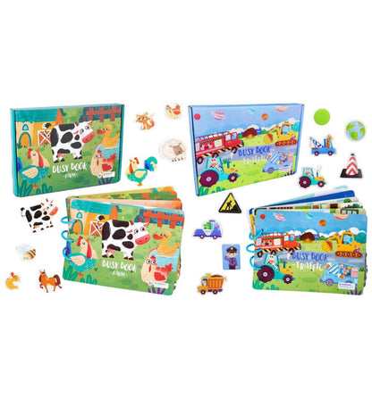 Busy Book (Livre d'activités) – Jouets éducatifs sensoriels pour tout-petits