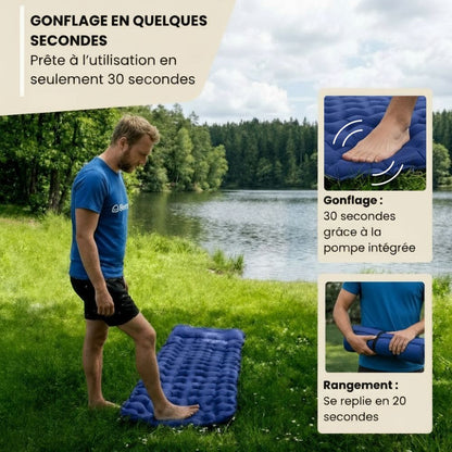 Matelas de sol ultraléger et compact, idéal pour tes déplacements