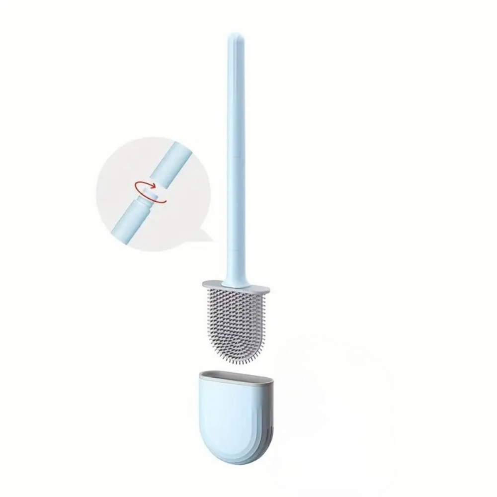FlexiClean™ – Brosse WC en silicone flexible et efficace