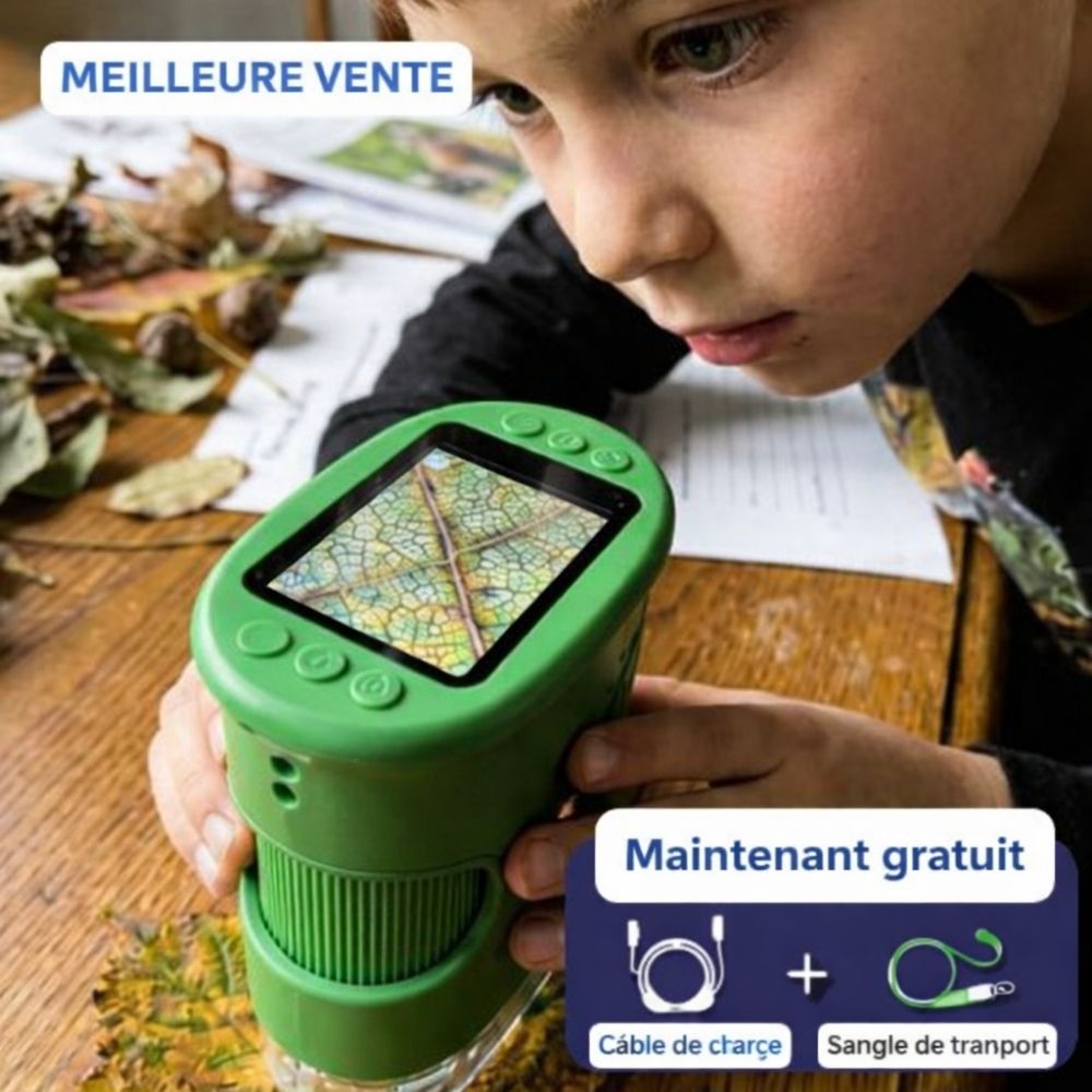 MicroDécouverte™ | Le microscope d’aventure