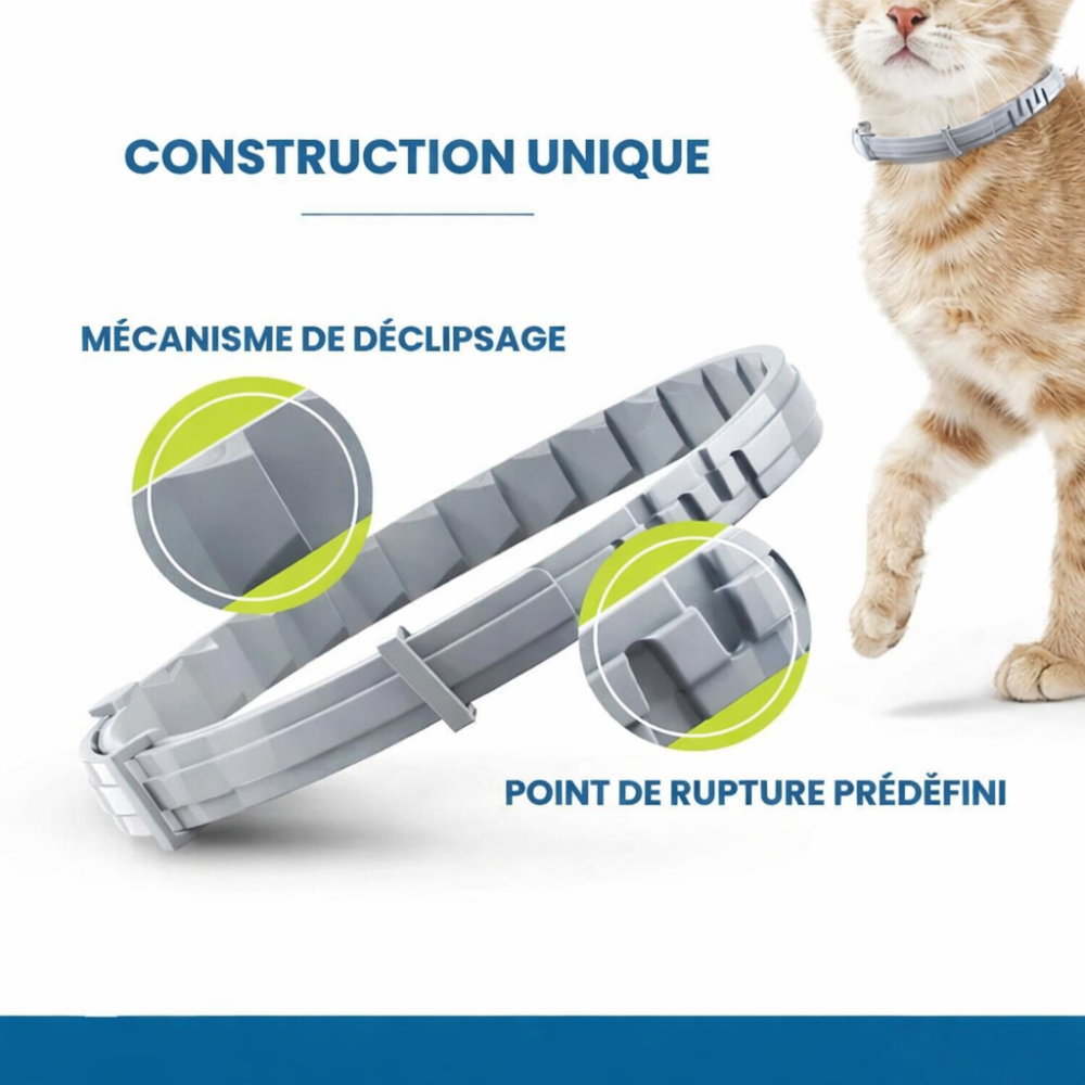 COLLIER NATUREL ANTI PUCES, TIQUES ET MOUSTIQUES