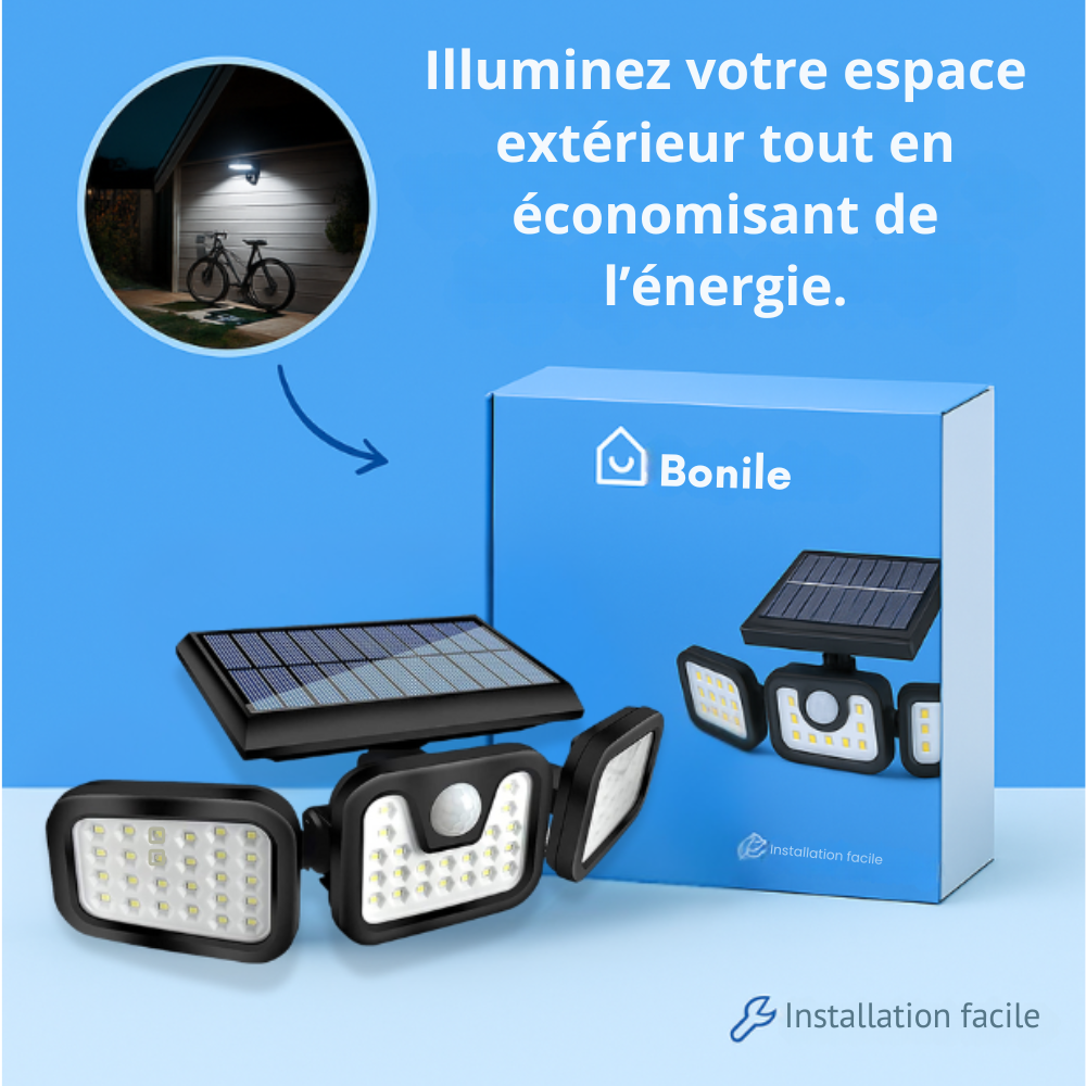 Bonile™ | Lampe solaire intelligente