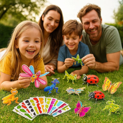 Ensemble de puzzles 3D illustrés pour enfants