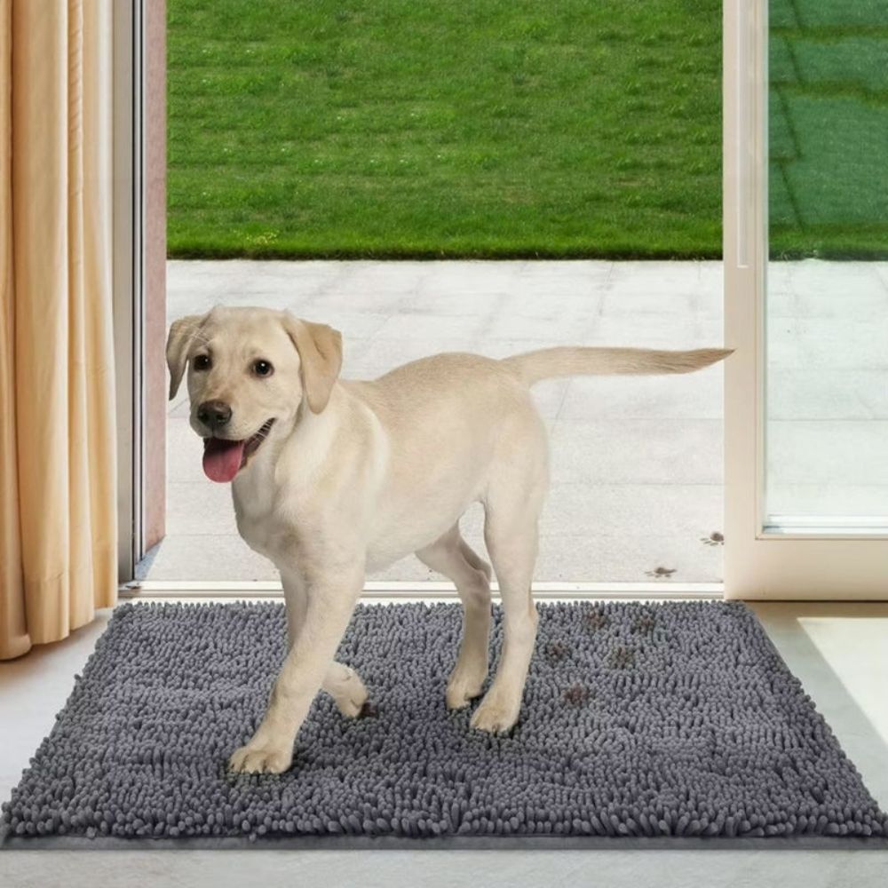 Tapis ultra absorbant pour pattes de chien