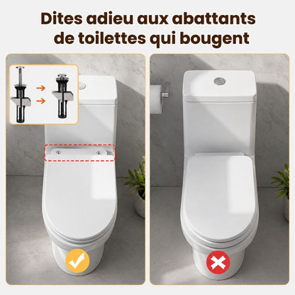 ToiletBolt™ Kit de fixation pour abattant WC 1+1 offert