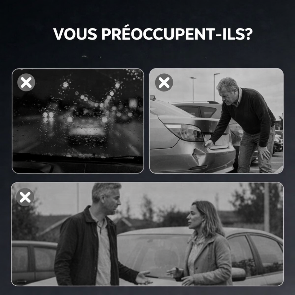 Caméra de bord 3 ou 4 objectifs —  WiFi & vision nocturne