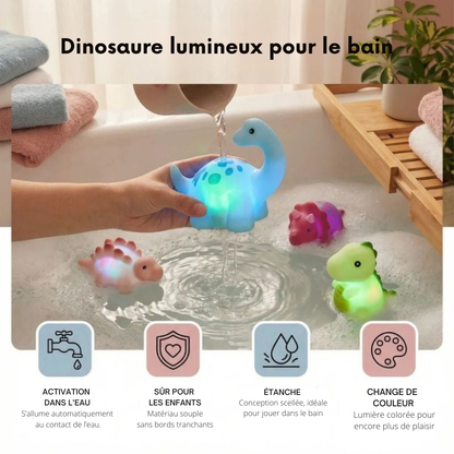 DinoSplash™ – Dinosaures lumineux pour le bain