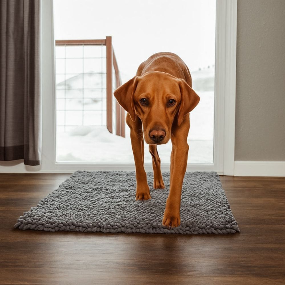 Tapis ultra absorbant pour pattes de chien