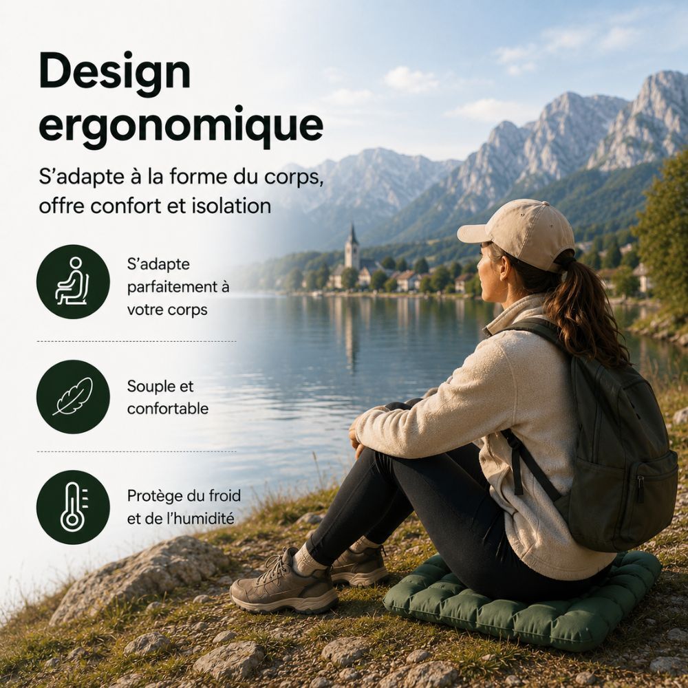 AirCushion™ Lite – Coussin d’assise pour un confort immédiat partout où vous allez