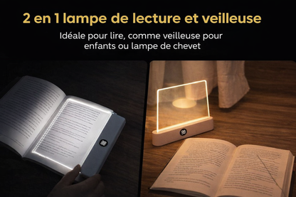 GlowPage™ - Lampe de lecture rechargeable par USB