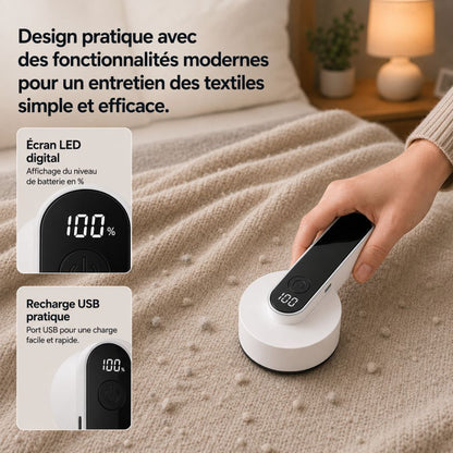 Linto™ | Rasoir anti-bouloches sans fil