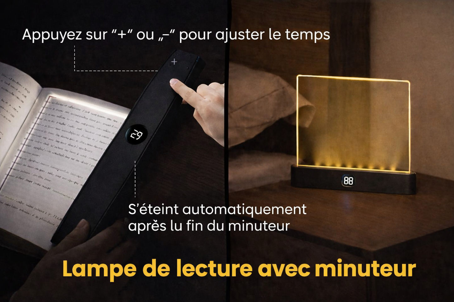 GlowPage™ - Lampe de lecture rechargeable par USB