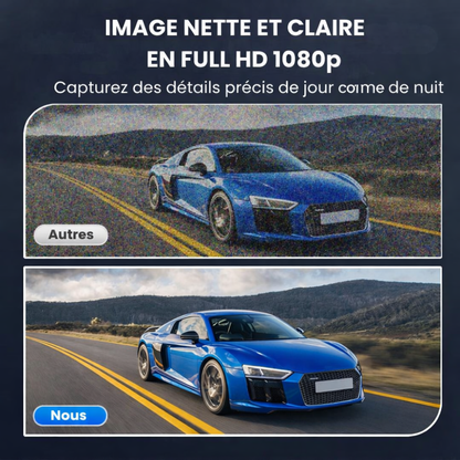 Caméra de bord 3 ou 4 objectifs —  WiFi & vision nocturne