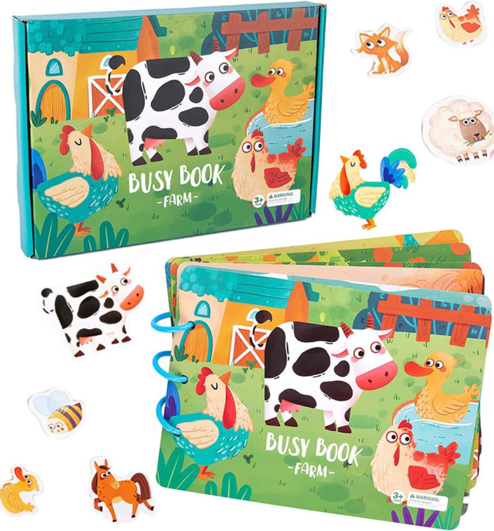 Busy Book (Livre d'activités) – Jouets éducatifs sensoriels pour tout-petits