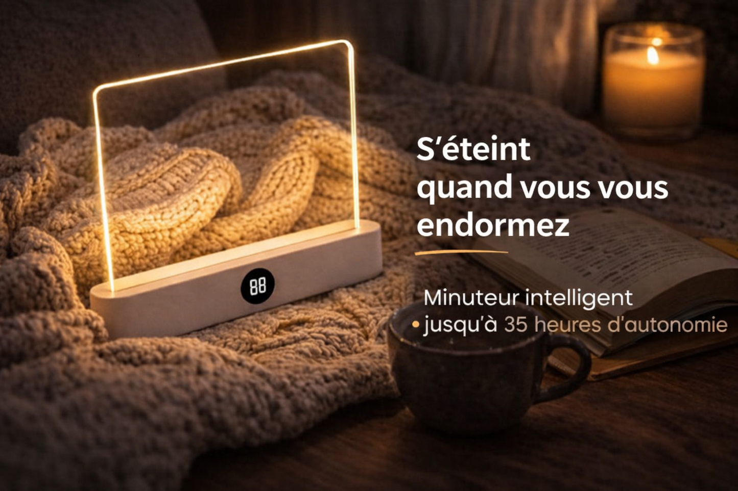 GlowPage™ - Lampe de lecture rechargeable par USB