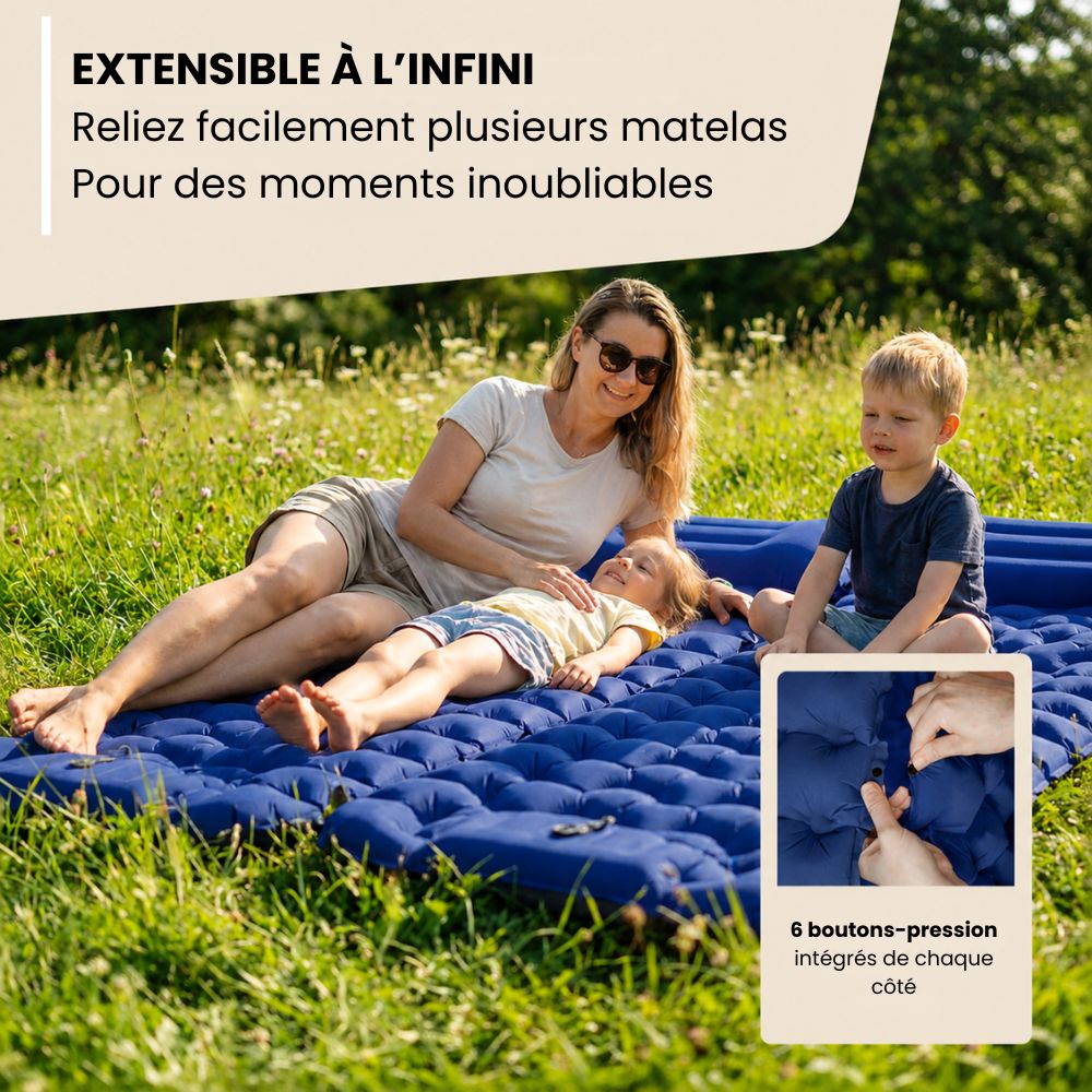 Matelas de sol ultraléger et compact, idéal pour tes déplacements