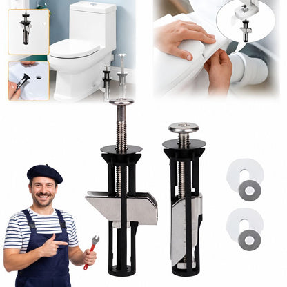 ToiletBolt™ Kit de fixation pour abattant WC 1+1 offert