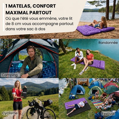 Matelas de sol ultraléger et compact, idéal pour tes déplacements