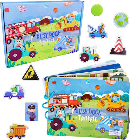 Busy Book (Livre d'activités) – Jouets éducatifs sensoriels pour tout-petits