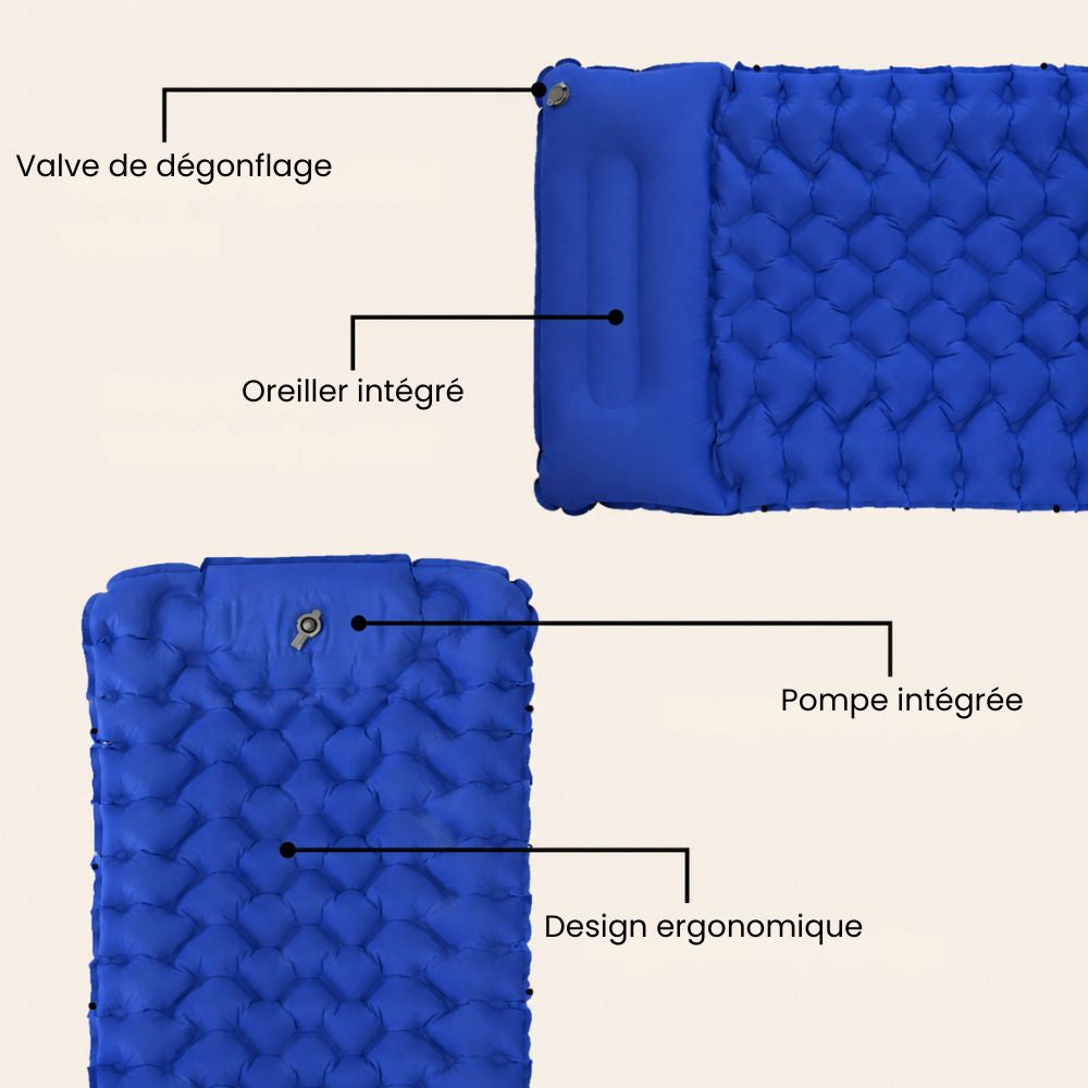 Matelas de sol ultraléger et compact, idéal pour tes déplacements