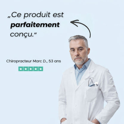 Oreiller ergonomique cervical DreamRest™ | Sommeil profond sans douleurs