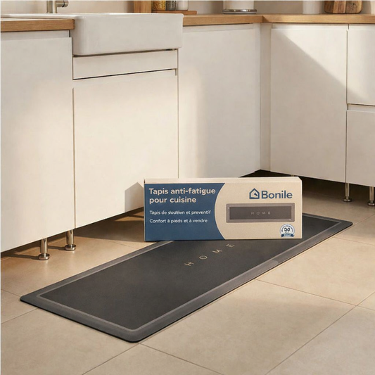 Tapis de cuisine antidérapant lavable pour un sol propre et sec