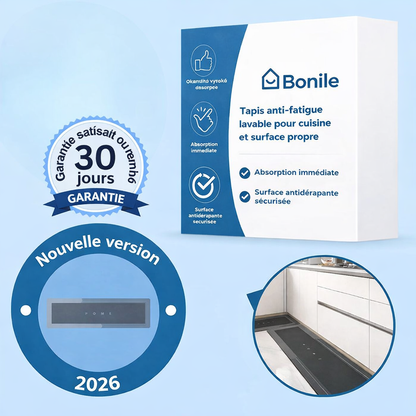 Tapis de cuisine antidérapant lavable pour un sol propre et sec