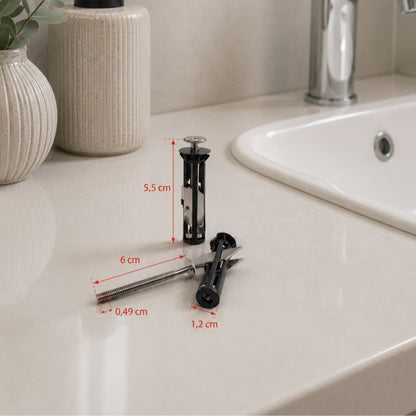 ToiletBolt™ Kit de fixation pour abattant WC 1+1 offert