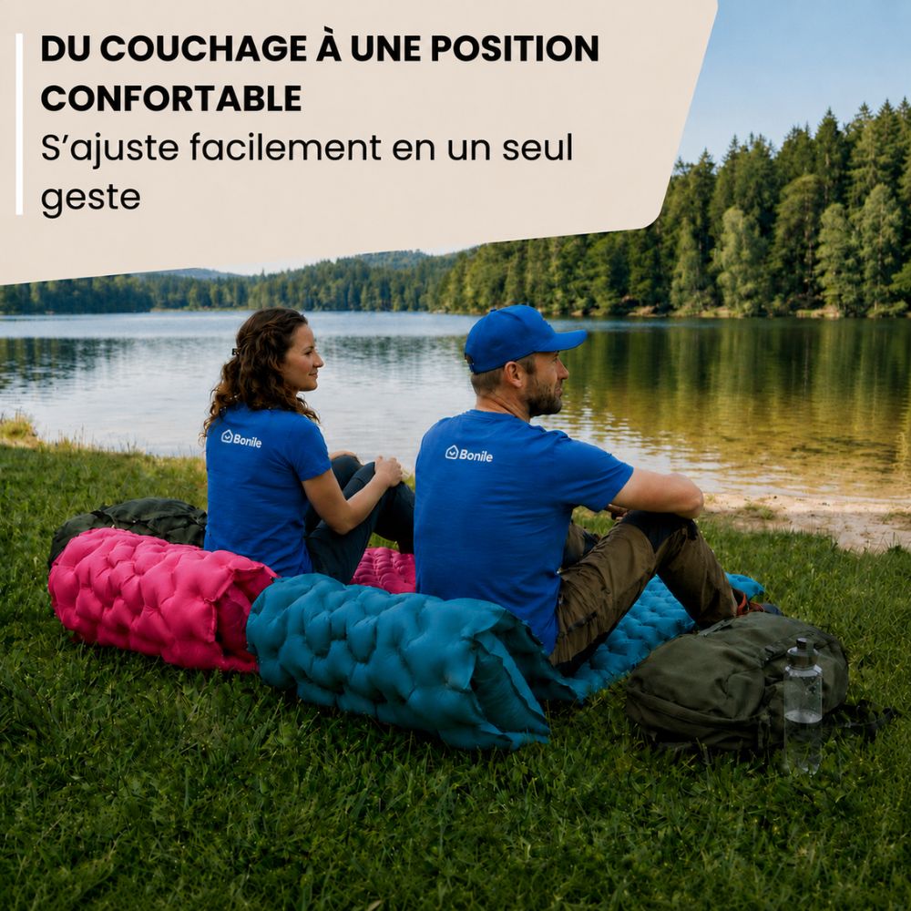 Matelas de sol ultraléger et compact, idéal pour tes déplacements