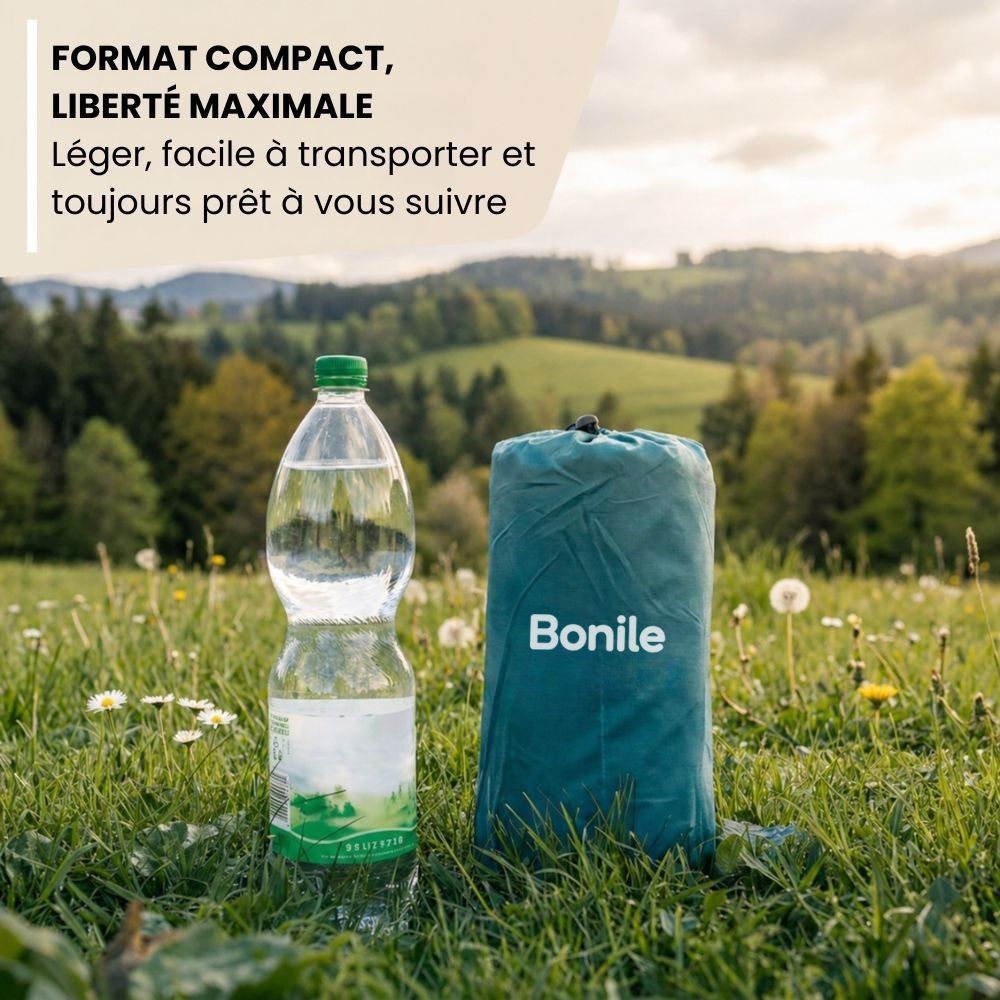 Matelas de sol ultraléger et compact, idéal pour tes déplacements